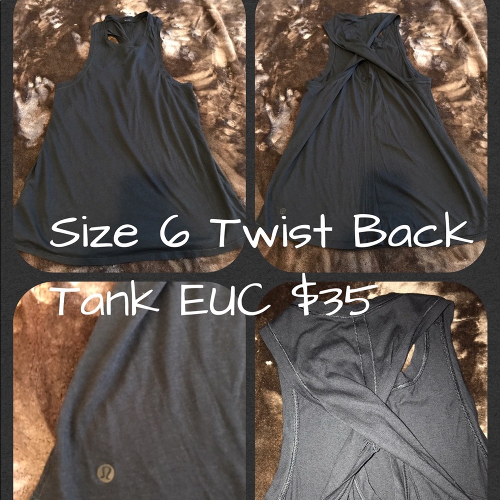 Lululemon Twist Back Tank 6